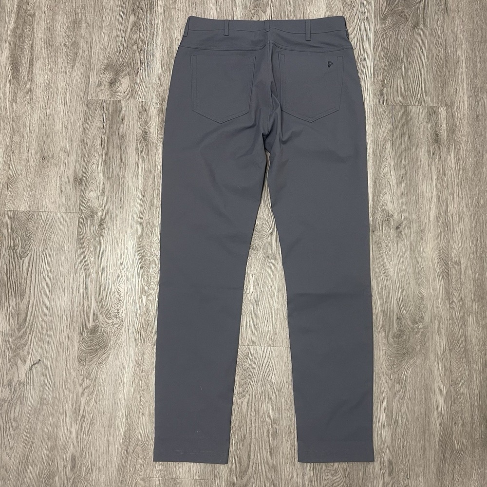 Public Rec Pants Mens 32x34 Gray Dealmaker Chino Golf Performance Nobull Tech - Picture 5 of 11